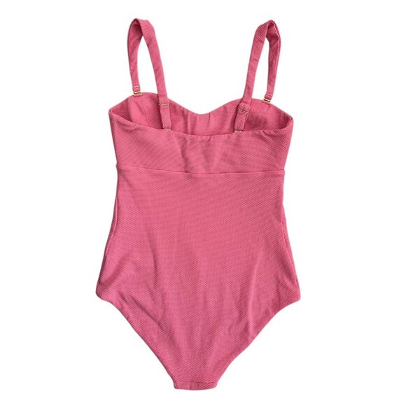 Cossie Co Laura One Piece Swimsuit Pink Size 2 US 6 Bubblegum Barbie Beach Pool - Picture 2 of 8